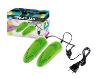 Сушилка для обуви ERGOLUX ELX-SD01-C16 салатовая, индикатор, 220В, 10Вт